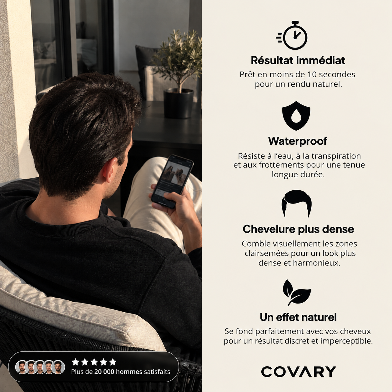 Covary - Camouflage capillaire