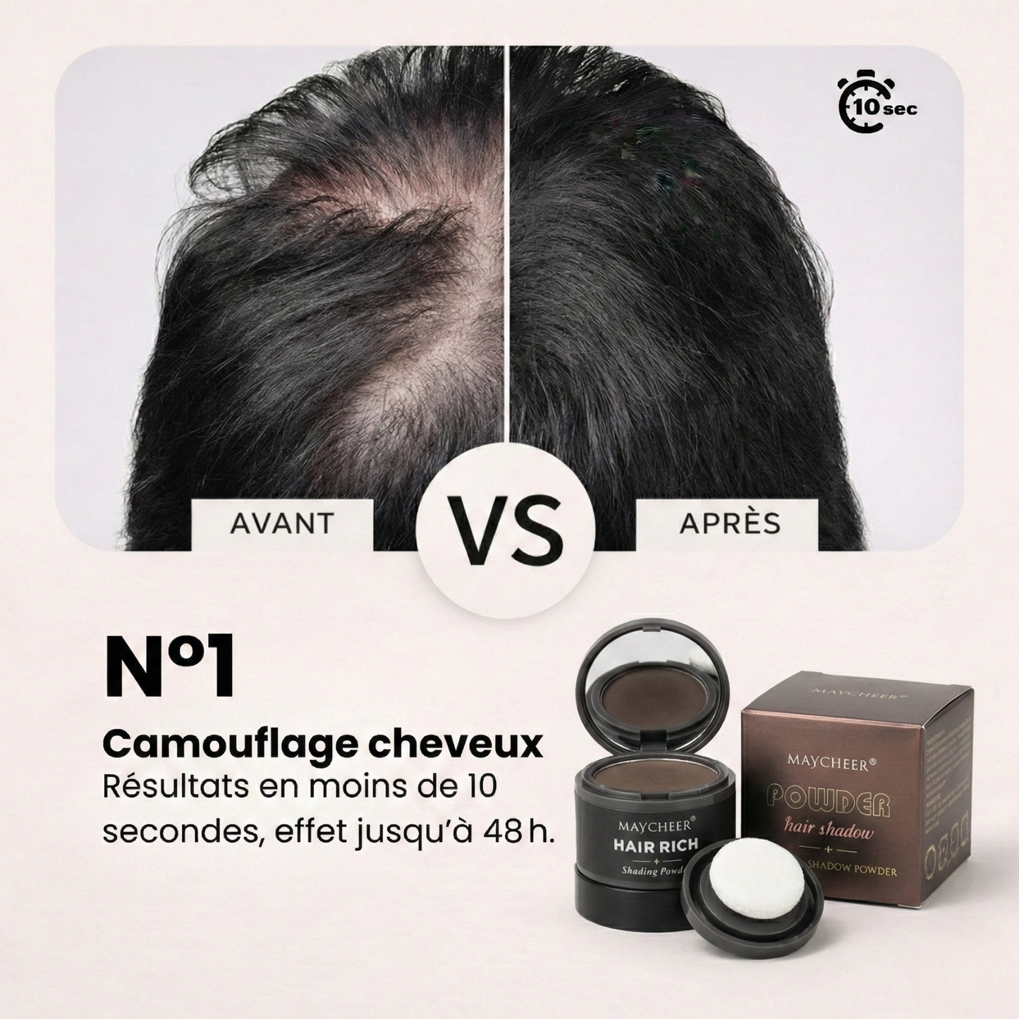 Camouflage capillaire